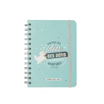 Agenda scolaire semainier 2022/2023 - Petit Format - Mr Wonderful - Contient des idées