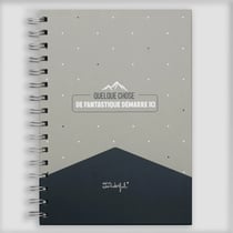 Mr Wonderful Cahier A5 - Quelque chose de fantastique démarre ici