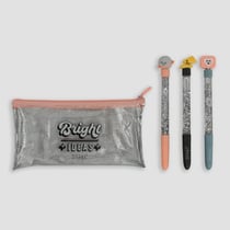 Set de trousse + 3 stylos - Bright ideas - Mr Wonderful