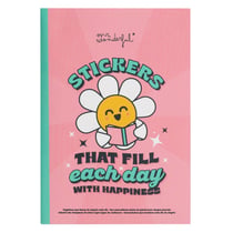 Pochette de stickers Mr Wonderful - 8 feuilles d'autocollants