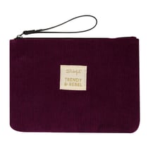 Pochette Mr Wonderful - Trendy & rebel - Aubergine