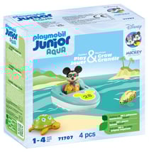 Playmobil® - Junior & Disney : Mickey avec bateau - 71707