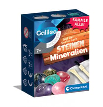 Mini coffret : pierres précieuses et minéraux - Clementoni