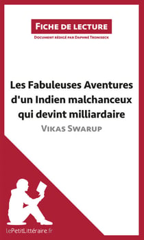 Les Fabuleuses Aventures d'un Indien malchanceux qui devint milliardaire de Vikas Swarup (Fiche de lecture) - Analyse complète et résumé détaillé de l'oeuvre
