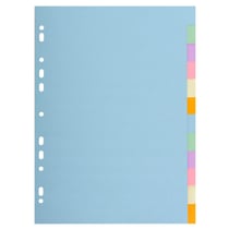 Lot de 12 intercalaires A4 - Forever - Carton - Exacompta