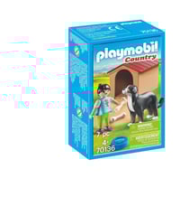 Enfant avec chien - Playmobil La pension des animaux - 70136