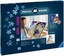 2023 - Tapis de puzzle 80x118cm, couverture en feutre enroulable gris pour  jusqu'à 2000 pièces de puzzle avec rangement portable Ba