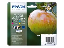 Epson T1295 Multipack - pack de 4 - taille L - noir, jaune, cyan, magenta - originale - cartouche d'encre