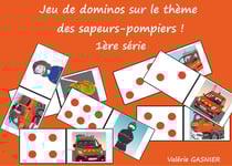 Jeu de dominos sur le thème des sapeurs-pompiers - 1ère série, jeu à découper