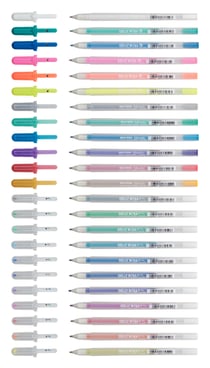Set de 24 crayons gel Gelly Roll Stardust/Metallic/Moonlight