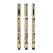 Pochette de 3 fineliners - Pigma Micron - noir