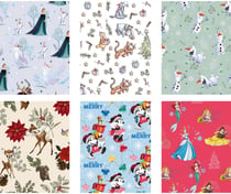 Mix de papiers cadeaux de Noël - 200 x 70 cm - Disney