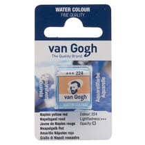Demi-godet d'aquarelle fine Van Gogh - 224 Jaune de Naples rouge