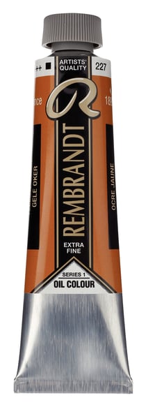 Peinture à l'huile Rembrandt en tube de 40 ml - Royal Talens - Extra-fine - Ocre jaune