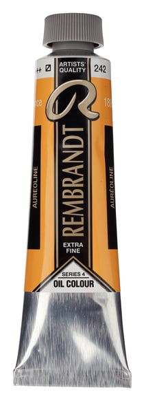 Peinture à l'huile Rembrandt en tube de 40 ml - Royal Talens - Extra-fine - Aureoline