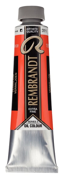 Peinture à l'huile - rRmbrandt - 40ml - vermillon