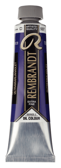 Peinture à l'huile Rembrandt en tube de 40 ml - Royal Talens - Extra-fine - Outremer violet