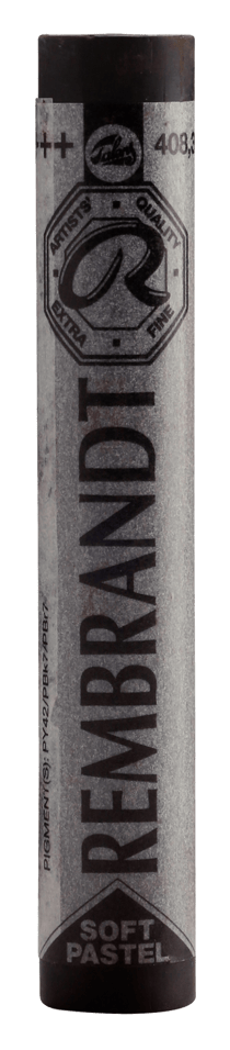 Pastel tendre Royal Talens - Rembrandt - Terre d'ombre naturelle 3 n°408.3