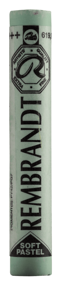 Pastel tendre Royal Talens - Rembrandt - Vert permanent foncé 9 n°619.9