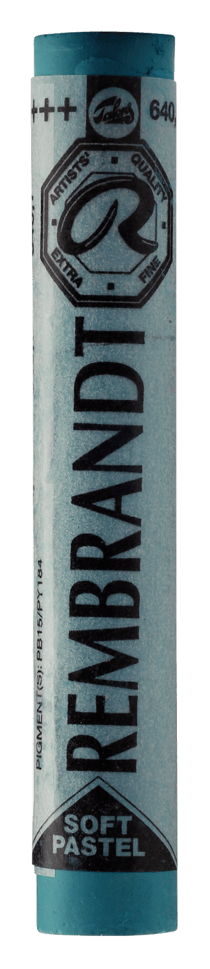 Pastel tendre Royal Talens - Rembrandt - Vert bleu 7 n°640.7