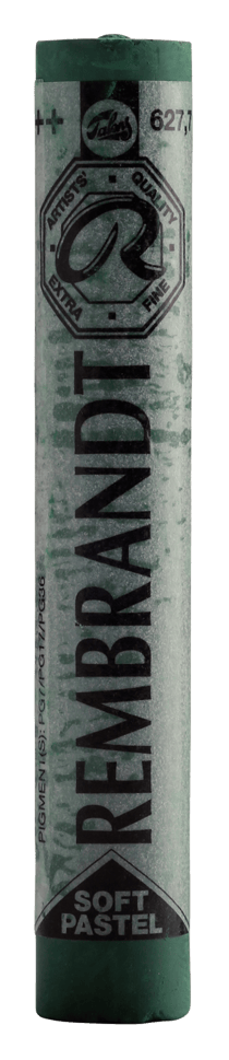 Pastel tendre Royal Talens - Rembrandt - Vert cinabre foncé 7 n°627.7