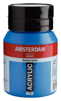 Acrylique Amsterdam Pot 500 ml - Cyan Primaire