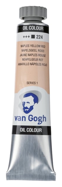 Tube 20 ml de peinture à l'huile Royal Talens - Van Gogh - Jaune de Naples - Fine