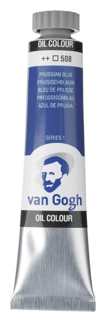 Tube 20 ml de peinture à l'huile Royal Talens - Van Gogh - bleu de Prusse - Fine