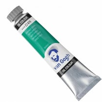 Tube 20 ml de peinture à l'huile Royal Talens - Van Gogh - vert phtlao - Fine