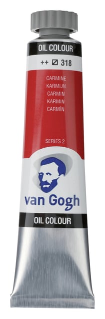 Tube 20 ml de peinture à l'huile Royal Talens - Van Gogh - carmin - Fine