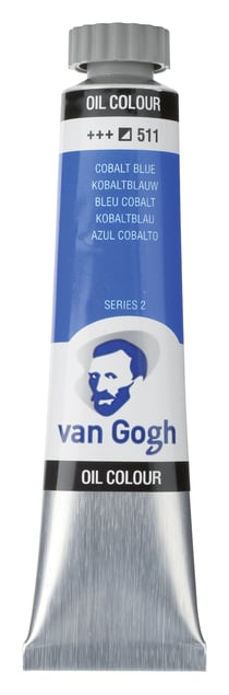 Tube 20 ml de peinture à l'huile Royal Talens - Van Gogh - bleu de cobalt - Fine