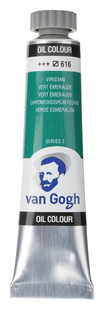 Tube 20 ml de peinture à l'huile Royal Talens - Van Gogh - vert émeraude - Fine