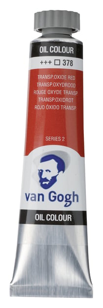 Tube 20 ml de peinture à l'huile Royal Talens - Van Gogh - rouge oxyde - Fine