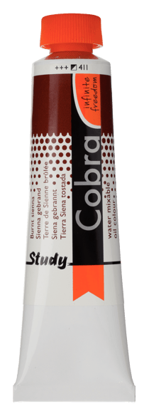 Tube 40 ml de peinture à l'huile Royal Talens - Cobra Study - terre de Sienne brûlée - Étude