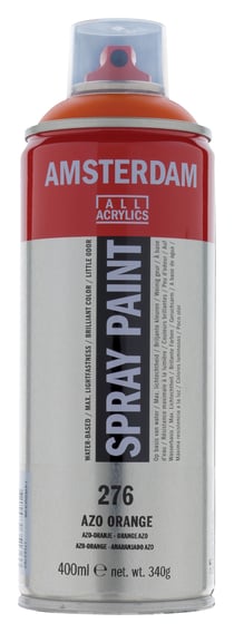 Bombe de peinture Amsterdam - 400 ml - Orange Azo