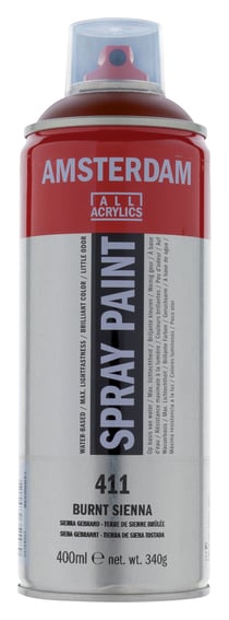 Bombe de peinture Amsterdam - 400 ml - Terre De Sienne Brûlée