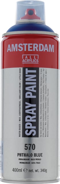 Bombe de peinture Amsterdam - 400 ml - Bleu Phtalo