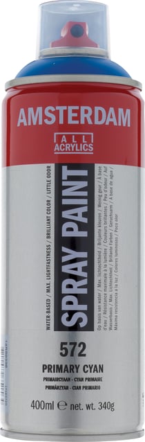 Bombe de peinture Amsterdam - 400 ml - Cyan Primaire