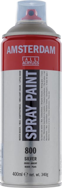 Bombe de peinture Amsterdam - 400 ml - Argent