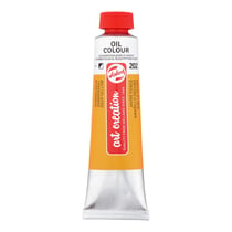 Tube 40 ml de peinture à l'huile Royal Talens - Artcrea - jaune foncé