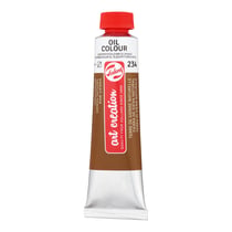 Tube 40 ml de peinture à l'huile Royal Talens - Artcrea - terre de Sienne