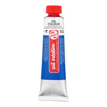 Tube 40 ml de peinture à l'huile Royal Talens - Artcrea - bleu de cobalt outremer