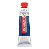 Tube 40 ml de peinture à l'huile Royal Talens - Artcrea - bleu phtalo