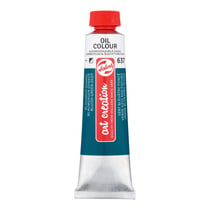 Tube 40 ml de peinture à l'huile Royal Talens - Artcrea - vert bleuâtre foncé