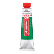 Tube 40 ml de peinture à l'huile Royal Talens - Artcrea - vert permanent
