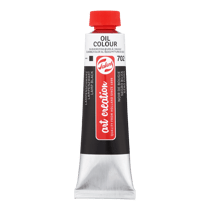 Tube 40 ml de peinture à l'huile Royal Talens - Artcrea - noir de bougie