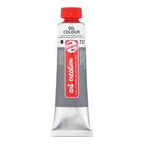 Tube 40 ml de peinture à l'huile Royal Talens - Artcrea - gris froid