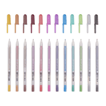 Set de 12 crayons gel Gelly Roll Metallic Shiny