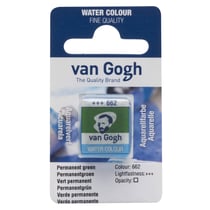 Demi-godet d'aquarelle fine Van Gogh - 662 Vert permanent