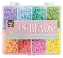 Boîte de perles Heishi Craft Id - 8 couleurs - 6 mm